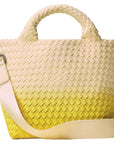 St. Barths Small Tote Dip Dyed Ginkgo Tote & Satchel Naghedi 