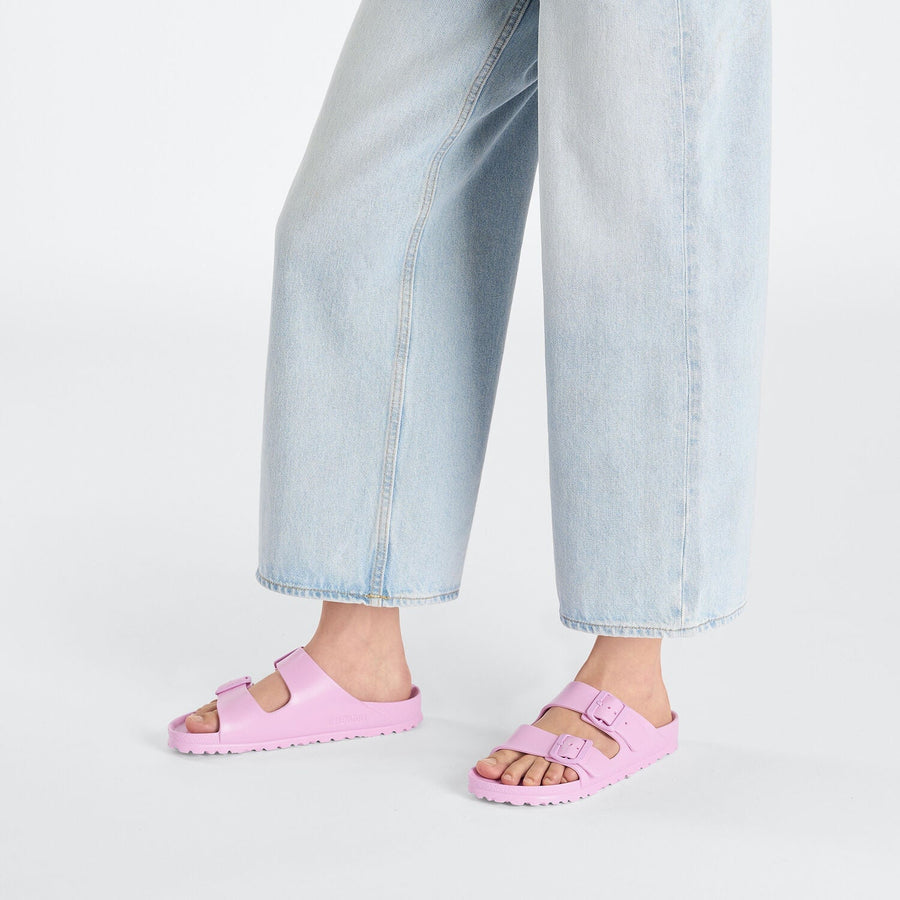 Arizona Eva Fondant Pink Shoes - Sandals - Flat Sandals Birkenstock 
