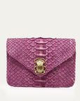 Python Card Holder Alex Washed Purple Small Leather Goods - Wallets Claris Virot 