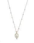 Lydia Necklace Grey Gold