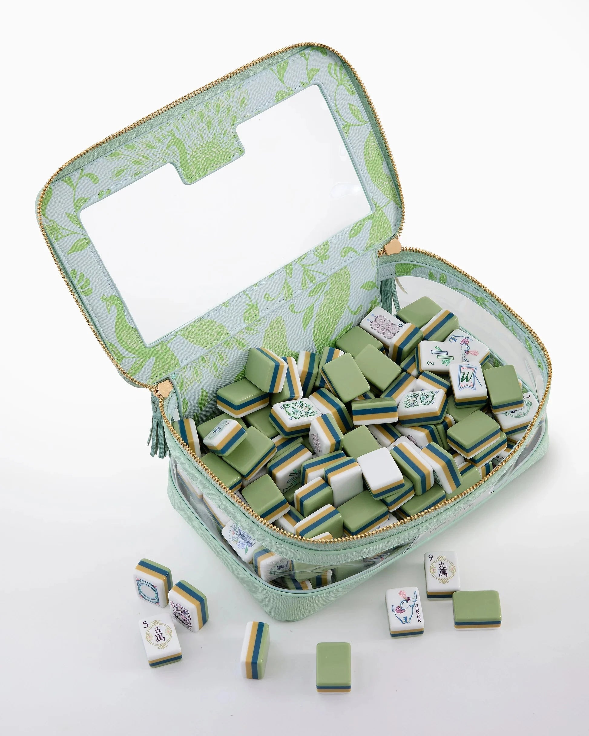 Willow Mahjong Tiles Home Decor - Games Oh My Mahjong 