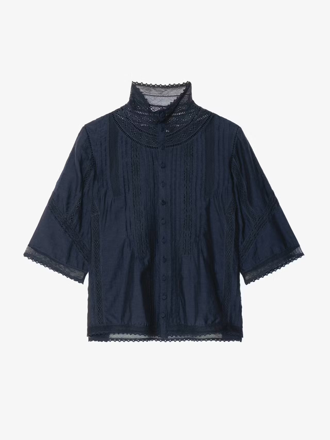 Tina Tomboy Top Encre Tops - Blouses Zadig &amp; Voltaire 