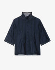 Tina Tomboy Top Encre Tops - Blouses Zadig & Voltaire 