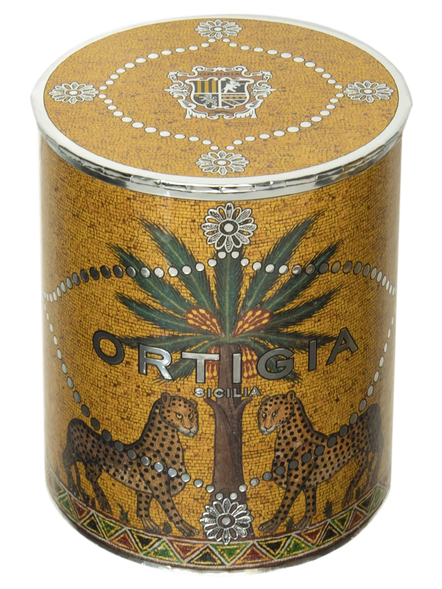 Large Zagara Decorated Candle Candles & Diffusers - Candles Ortigia 