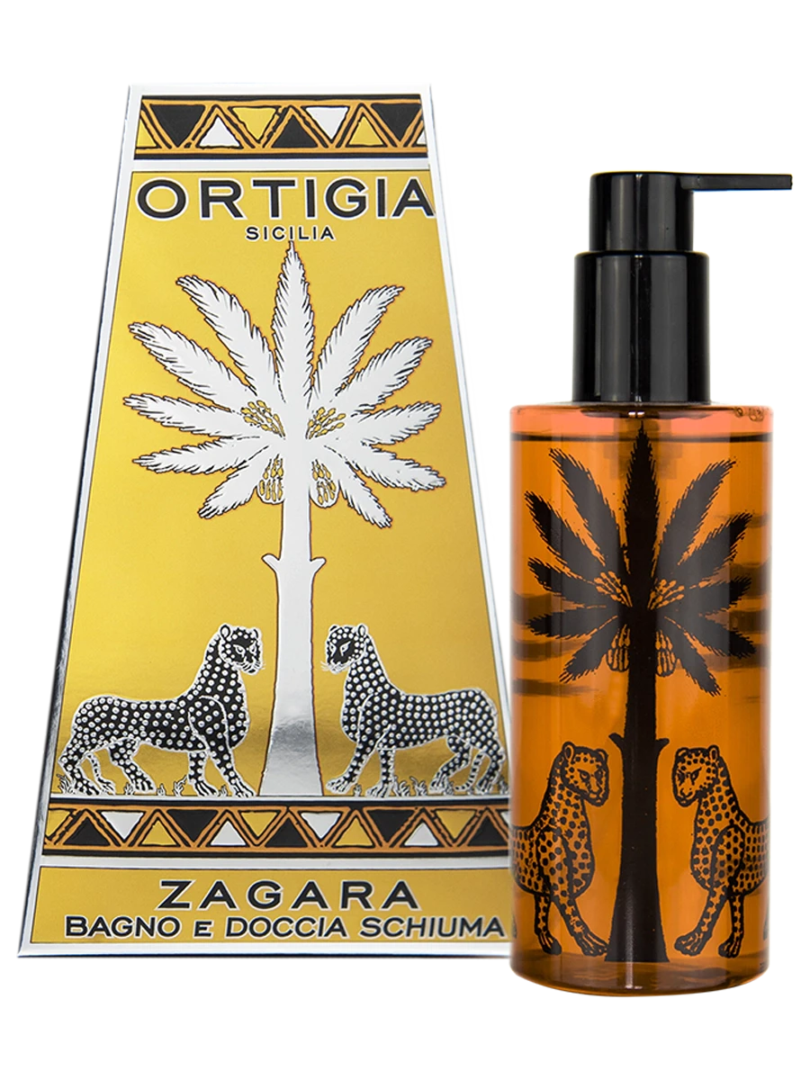 Zagara Shower Gel 250ml Home Decor - Soap Ortigia 