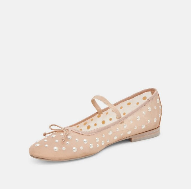 Cadel Pearl Blush Shoes - Flats - Ballet Dolce Vita 