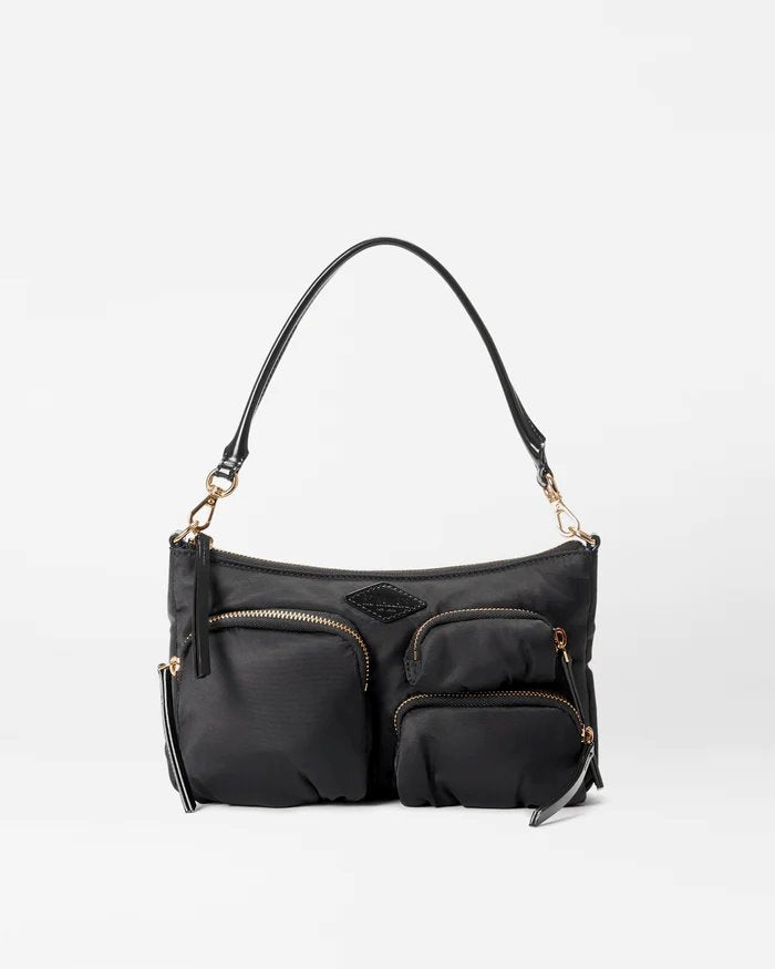 Chelsea Petite Shoulder Black Handbags - Hobo & Shoulder MZ Wallace 