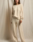 Marley Reverse Fleece Pant Sugar Pants - Sweatpants perfectwhitetee 