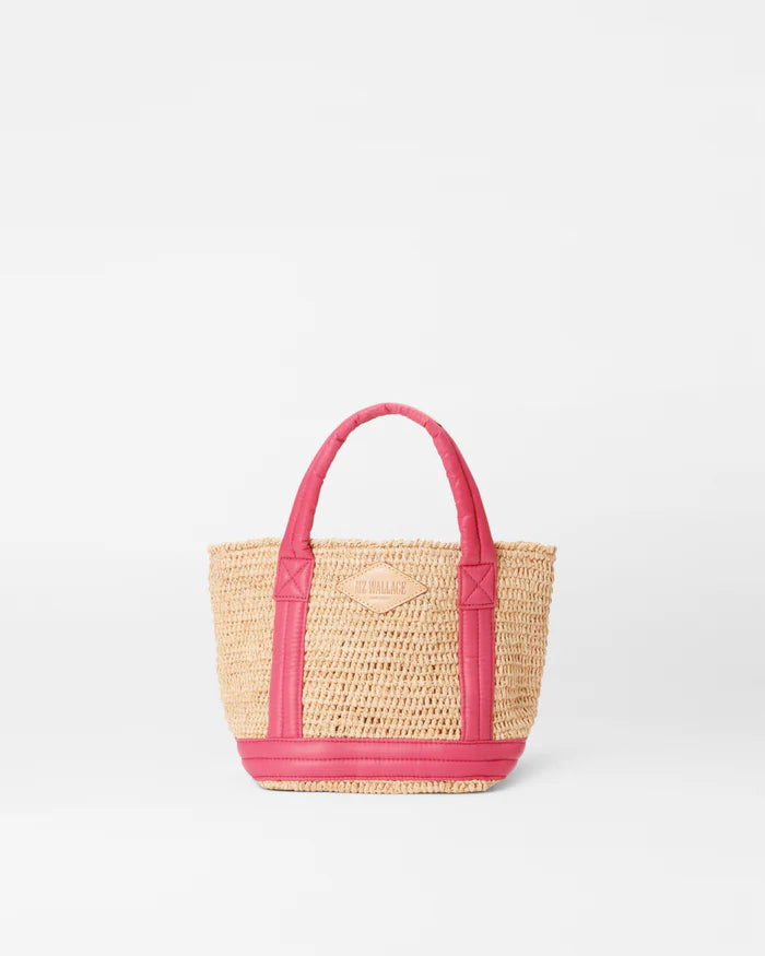 Mini Raffia Tote Raffia/ Zinnia Handbags - Tote & Satchel MZ Wallace 