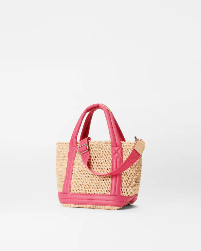 Mini Raffia Tote Raffia/ Zinnia Handbags - Tote & Satchel MZ Wallace 