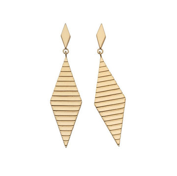 Sarai Earrings Gold Jewelry - Earrings Jennifer Zeuner 