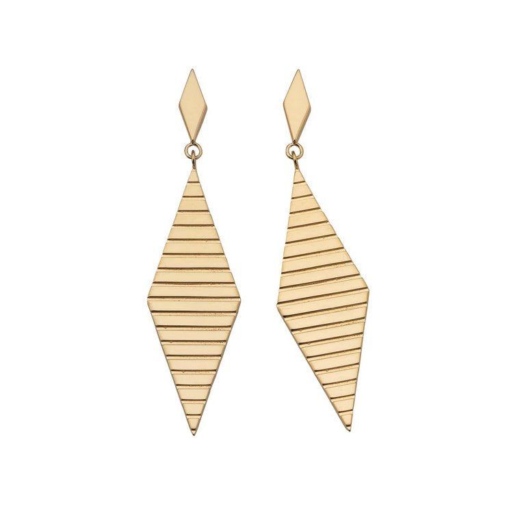 Sarai Earrings Gold Jewelry - Earrings Jennifer Zeuner 