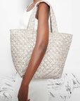 Metro Tote Deluxe Medium Small Jute Handbags - Tote & Satchel MZ Wallace 