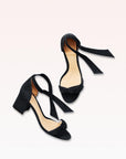 Clarita Block Heel 60 Black Shoes - Sandals - Heeled Sandals Alexandre Birman 