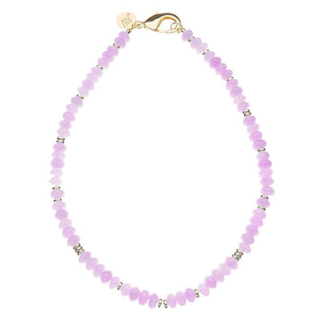 Gumdrop Beaded Necklace Lilac Jewelry - Necklaces Jane Win 