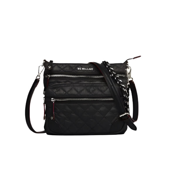 Downtown Crosby Crossbody Black Handbags - Crossbody MZ Wallace 