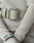 Florence Belt Taupe M/L Accessories - Belts Lizzie Fortunato Jewels 