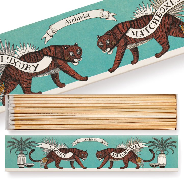 Long Tiger Matches Accessories - Candles & Diffusers - Matches Archivist Gallery 