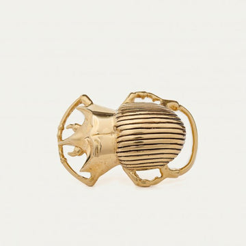 Beetle Baby Buckle Gold Accessories - Belts Claris Virot 