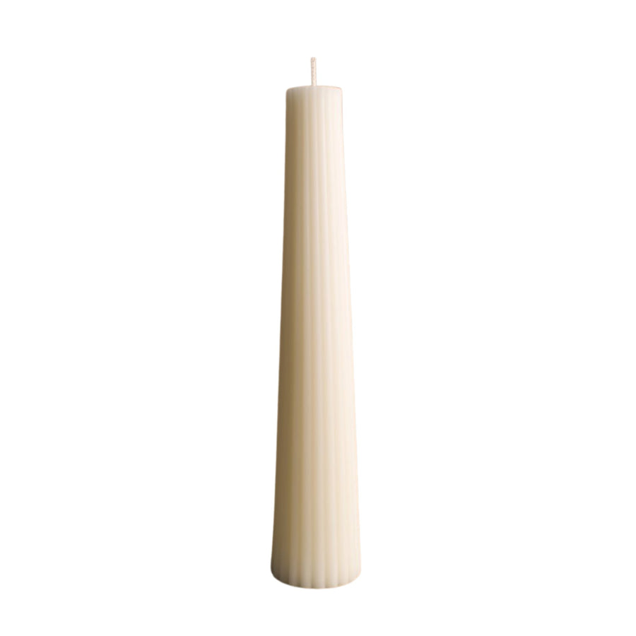 Flauted Pilars Natual Accessories - Candles & Diffusers - Candles Greentree 