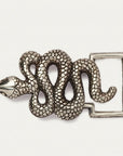 Snake Buckle Silver Accessories - Belts Claris Virot 