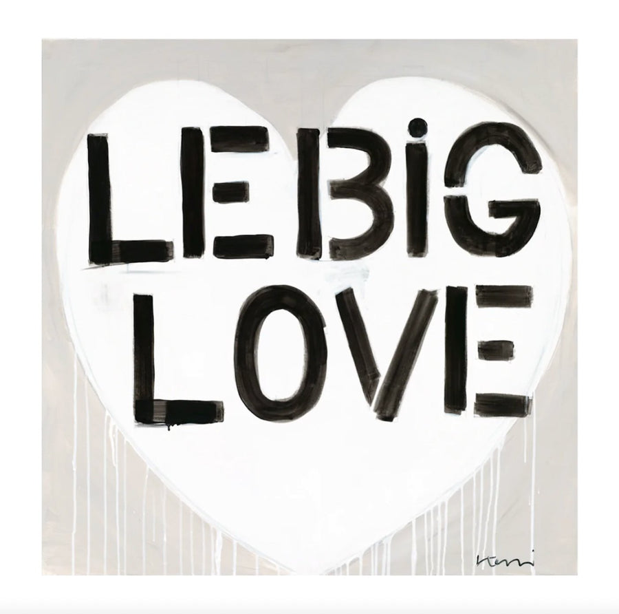 Big Love French Edition Art Print Plexi 15x15 Accessories - Home Decor - Decorative Accents Kerri Rosenthal 