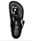 Gizeh Big Buckle Black/ White Shoes - Sandals - Flat Sandals Birkenstock 