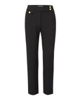 Renzo Pant Black With Gold Buttons