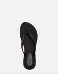 Cheerful Flip Flops Black Shoes - Sandals - Flip Flops Ilse Jacobsen 