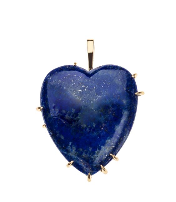 LOVE Carry Your Heart Lapis 18" Drawn Link Jewelry - Necklaces Jane Win 