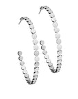 Margaux 2" Hoops Silver Jewelry - Earrings Jennifer Zeuner 
