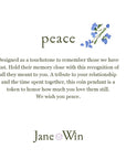 Peace Original 20" Drawn Link Jewelry - Necklaces Jane Win 