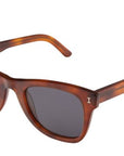 Austin Sunglasses Red Havana/ Grey Flat Lenses Accessories - Sunglasses Illesteva 