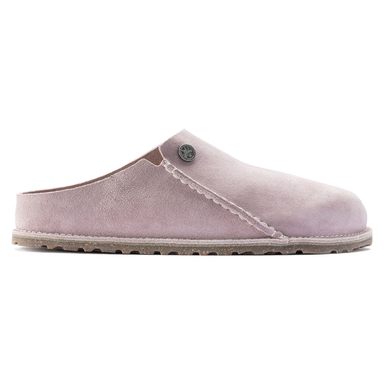 Zermatt Premium Suede Leather Lavander Blush Shoes - Flats - Slide Birkenstock 