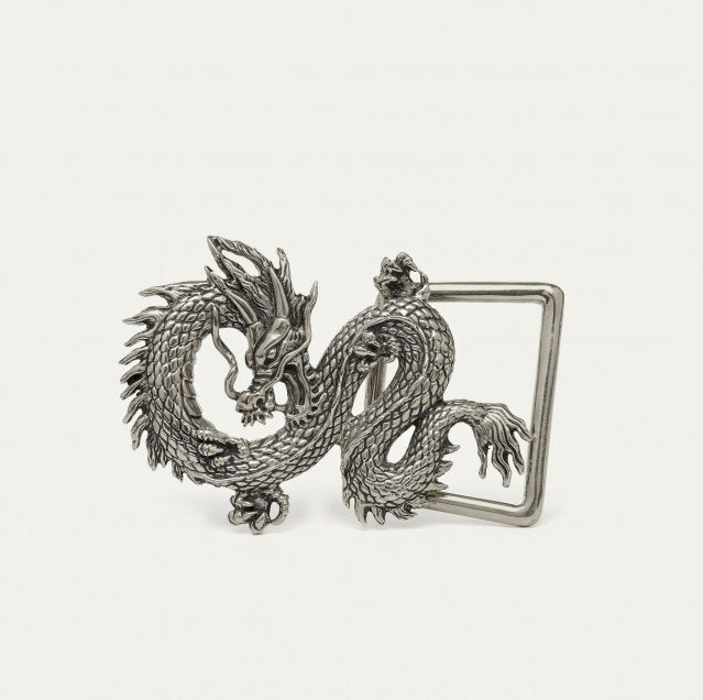 Dragon Buckle Silver Accessories - Belts Claris Virot 