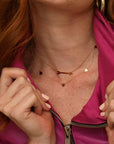 Georgia Necklace Gold Jewelry - Necklaces Jennifer Zeuner 