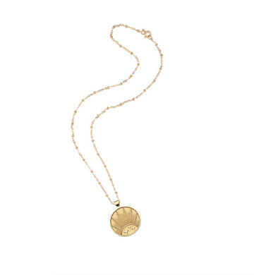 Strong Small rising Sun 16-18" Satellite Jewelry - Necklaces Jane Win 