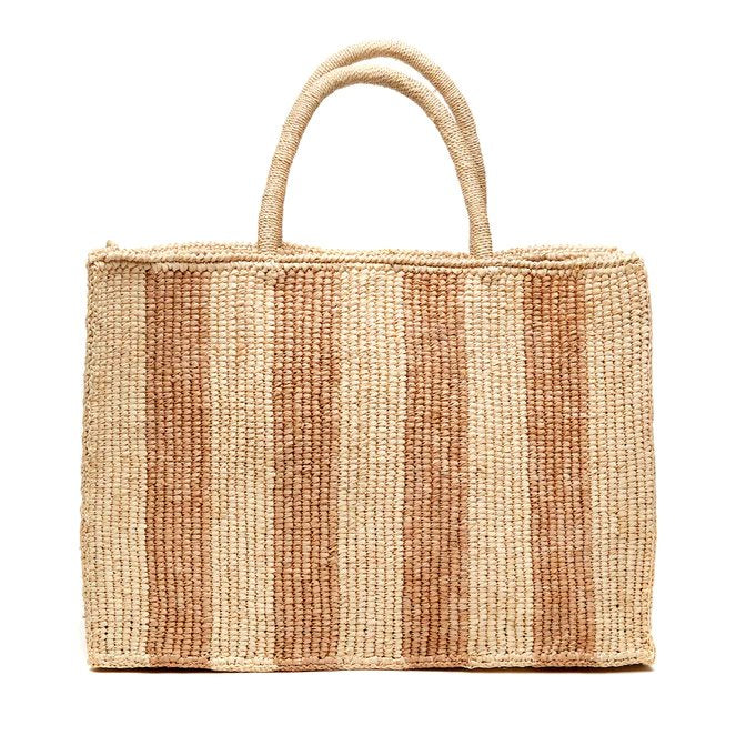 Roma Tote Sand/ Natural Handbags - Tote & Satchel MAR Y SOL 