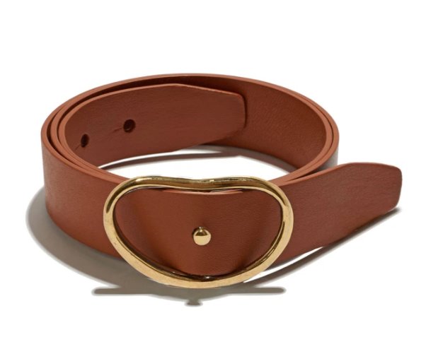 Wide Georgia Belt Tan Accessories - Belts Lizzie Fortunato Jewels 