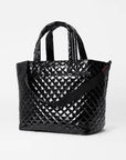 Metro Tote Deluxe Large Black Lacquer Handbags - Tote & Satchel MZ Wallace 