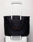 Metro Tote Deluxe Black L Handbags - Tote & Satchel MZ Wallace 