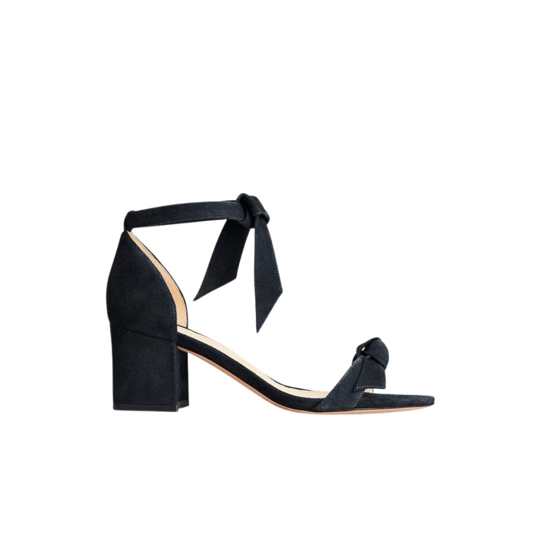 Clarita Block Heel 60 Black Shoes - Sandals - Heeled Sandals Alexandre Birman 