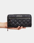 Crosby Long Wallet Black Handbags - Small Leather Goods - Wallets MZ Wallace 