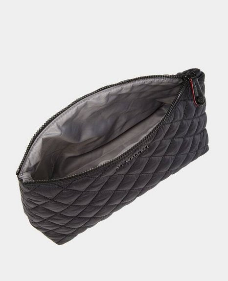 Zoey Cosmetic Large Black Handbags - Small Leather Goods - Pouches MZ Wallace 