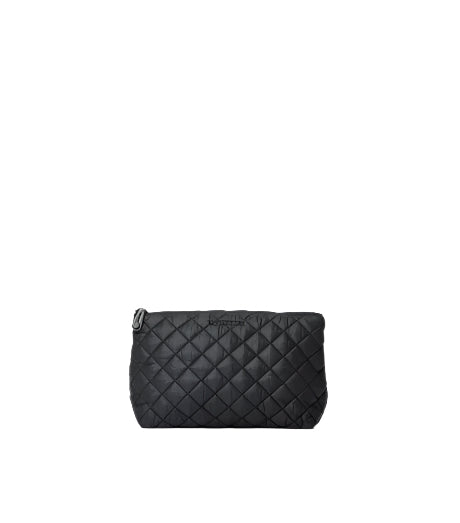 Zoey Cosmetic Large Black Handbags - Small Leather Goods - Pouches MZ Wallace 