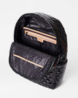 Metro Backpack Black Lacquer Handbags - Backpack MZ Wallace 