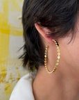 Margaux 2" Hoops Gold Jewelry - Earrings Jennifer Zeuner 