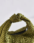 Mini Datolite Ribbon Khaki Handbags - Clutch Maria La Rosa 